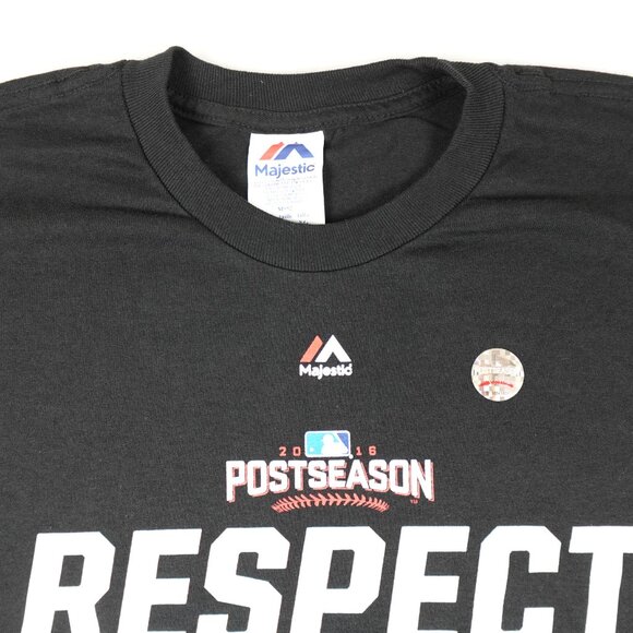 NEW 2016 Toronto Blue Jays Division Series Clincher Respect Baseball Tee Shirt - Picture 2 of 7
